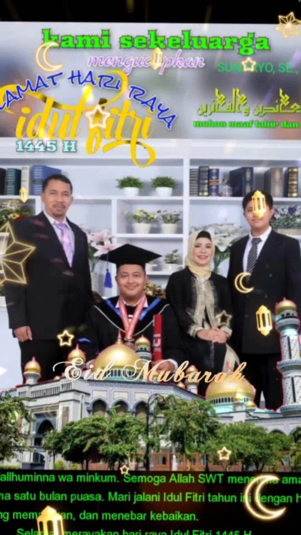 Selamat Idul Fitri “Mohon Maaf Lahir&nbsp;Batin”